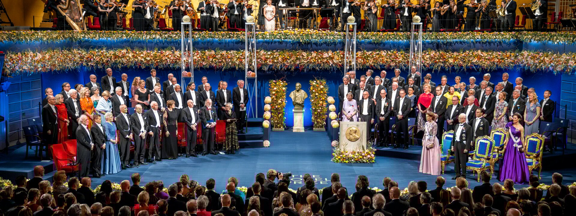 bild av flera nobelpristagare